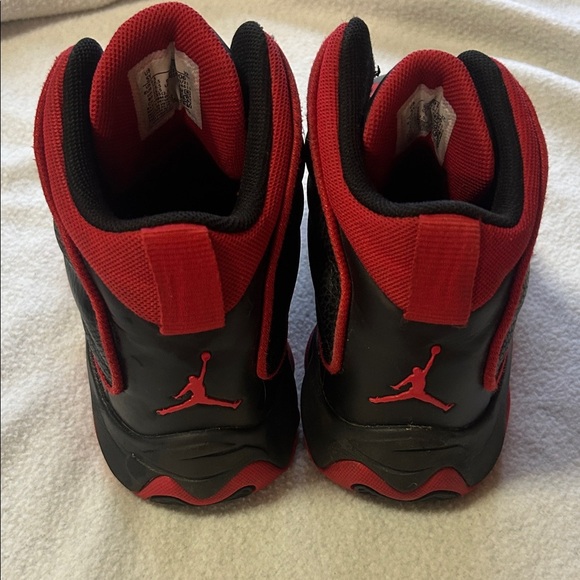 Jordan Black and Red Athletic Sneakers - Picture 5 of 11